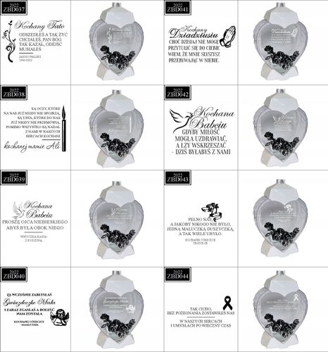 EKSKLUZYWNY ZNICZ SERCE biały personalizowany GRAWER DLA SZWAGIERKI na Arena.pl