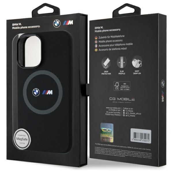 Etui BMW do iPhone 16 6.1"", Czarny MagSafe zdjęcie 8
