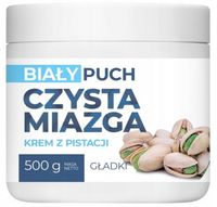 Biały Puch Masło Pistacjowe Pasta Krem z Pistacji Gładki Smooth 500g