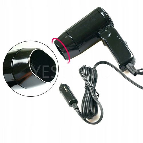 SUSZARKA DO WŁOSÓW, PRZENOŚNA SUSZARKA DO WŁOSÓW 12 V NA GORĄCO I ZIMNO na Arena.pl