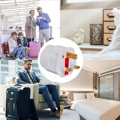 2x Adapter gniazdka EU na UK Dubaj Malta Cypr Emiraty Katar z na Arena.pl