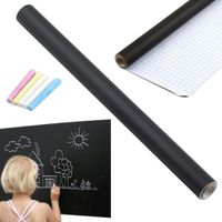 Tablica kredowa samoprzylepna elastyczna duża na ścianę dla dzieci 45x200