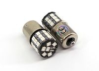 żarówka LED BA15S, P21W 12V CANBUS czerwona 800lm