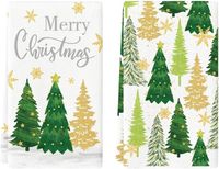 Świąteczne ściereczki kuchenne do dekoracji 2 szt Boże Narodzenie