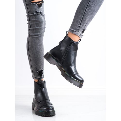 Czarne Workery Na Platformie r.40 na Arena.pl