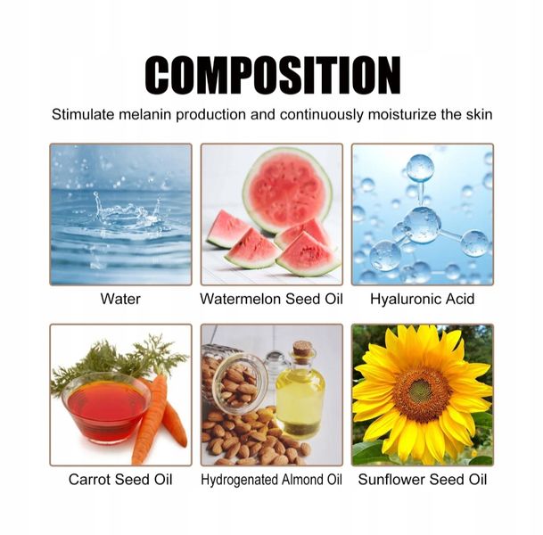 Arbuzowy Olejek do Opalania w Sprayu SOFT BROWN 100 ml OUHOE zdjęcie 5