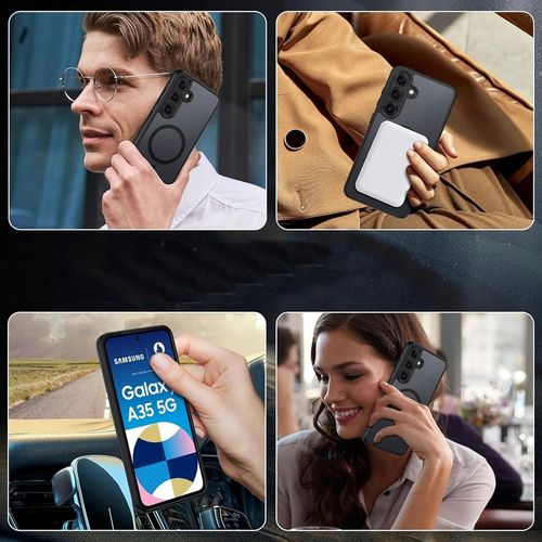 Etui do SAMSUNG A35 5G do MagSafe MATT CASE OCHRONA APARATU +SZKŁO na Arena.pl