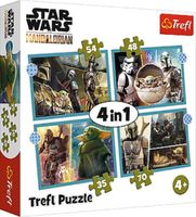TREFL 34397 Puzzle 4w1 Mandalorian