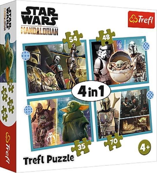 TREFL 34397 Puzzle 4w1 Mandalorian zdjęcie 1