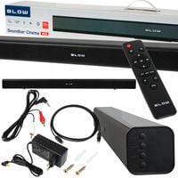 MOCNY SOUNDBAR BLUETOOTH GŁOŚNIK USB HDMI TELEWIZOR 120W AUX ZESTAW