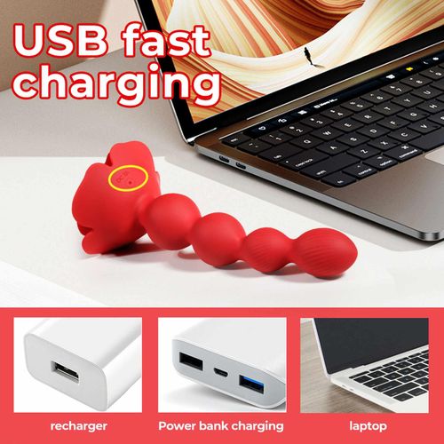 Rose Rotating Anal Beads na Arena.pl