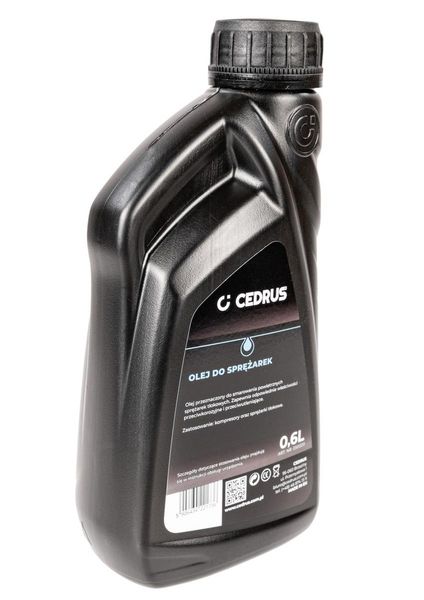 Olej do sprężarek Cedrus 0,6 L zdjęcie 2