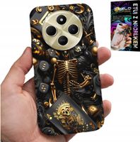 ETUI DO XIAOMI REDMI 14C 4G - KRÓL POKER KOŚCI AS WZORY DLA MEN +SZKŁO