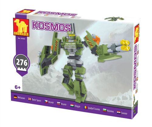 KLOCKI DROMADER KOSMOS ROBOT TRANSFORMERS 276 EL na Arena.pl