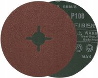 KRĄŻEK FIBROWY DYSK FIBROWA FIBRA 125 mm P100