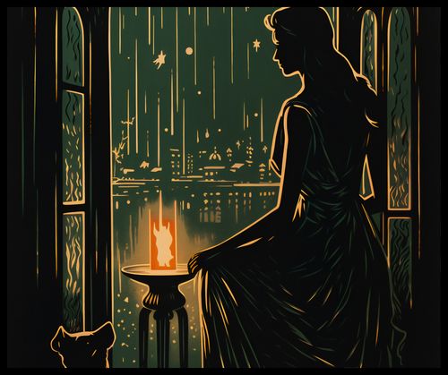 Plakat 60x50cm Nocne Szeptanie na Arena.pl