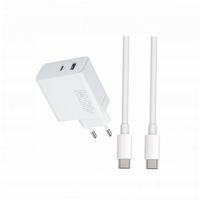 Szybka ładowarka 45W z długim kablem 2m 2 wejścia do Oppo Reno 6 5G