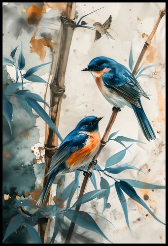 Plakat 67,5x100cm Trzy Ptaki na Arena.pl