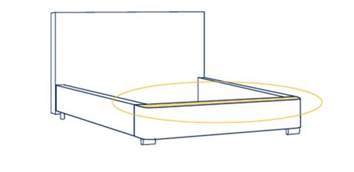 Łóżko Tapicerowane MILO 180x200 na Arena.pl