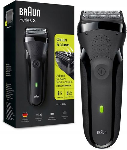 Golarka BRAUN Series 3 300S Czarny na Arena.pl