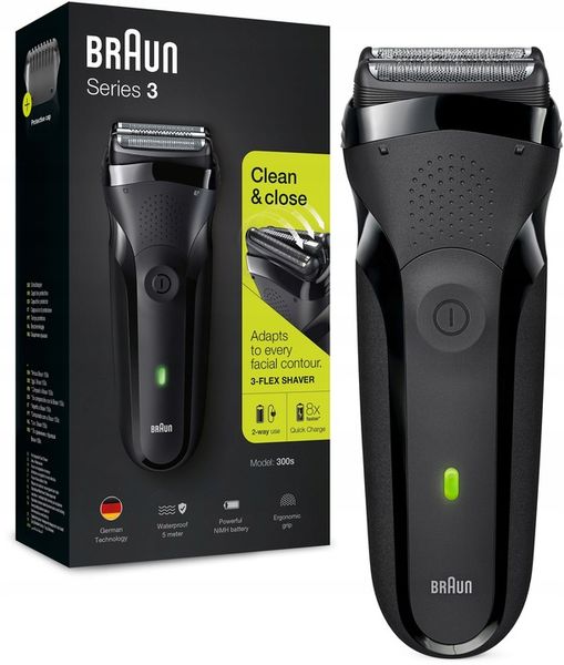 Golarka BRAUN Series 3 300S Czarny zdjęcie 2