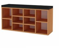 Szafka na buty siedzisko MORDO SM Olcha - Szafka z półkami