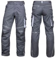 WYGODNE elastyczne LEKKIE spodnie robocze męskie do pasa oddychające ARDON