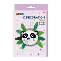 Zest Kreat Dekor 3d Panda Rus pudełko