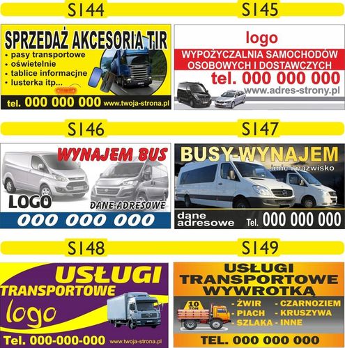 Reklama Naklejka na samochód AUTO SERWIS na Arena.pl