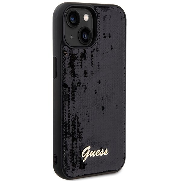 Etui Guess do iPhone 15, iPhone 14, iPhone 13, Czarny zdjęcie 4