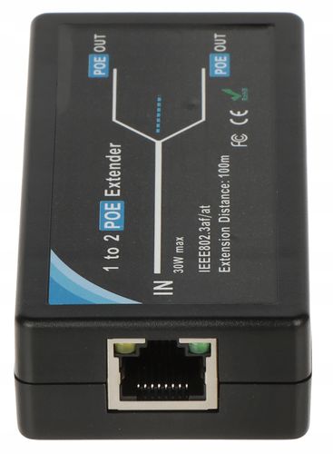SWITCH POE / EXTENDER PFT1320 3-PORTOWY na Arena.pl