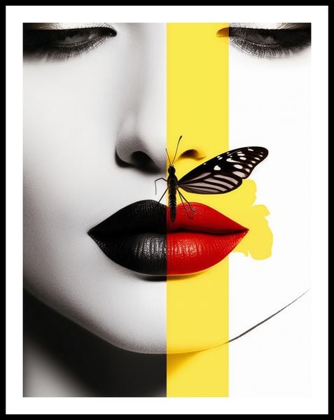 Plakat 50x65cm Motyla Piękność zdjęcie 3