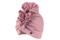 Jamiks LANDONA turban dla dziewczynki dresówka brudny róż 46-48