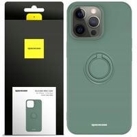 ETUI SILIKONOWE SPACECASE RING CASE OBUDOWA DO IPHONE 13 PRO MAX + SZKŁO