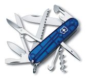 Scyzoryk Szwajcarski Victorinox Huntsman 1.3713.T2 niebieski przezroczysty wysyłka 24h