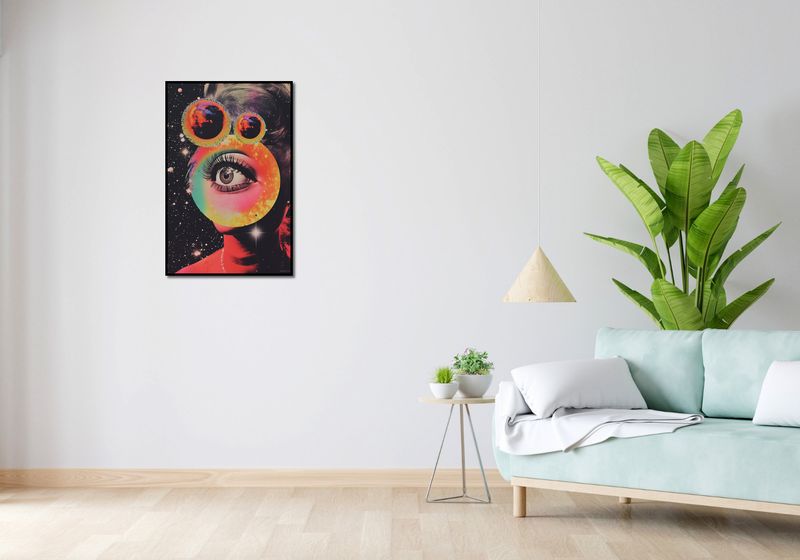 Plakat 53x81cm Oko w Kosmosie zdjęcie 4
