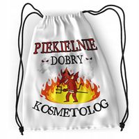 Plecak Dla Kosmetologa Sportowy Szkolny Worek Z Nadrukiem Ze Zdjęciem