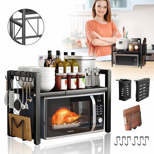 Półka Stojak na mikrofalówkę Regał kuchenny regulowany na na Arena.pl