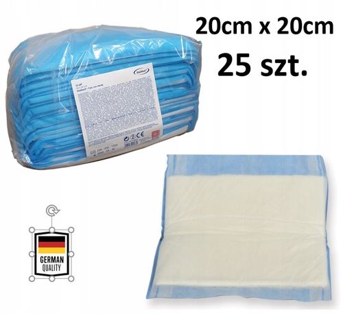 KOMPRESY OPATRUNKI WYSOKOCHŁONNE NIEJAŁOWE 20X20 na Arena.pl