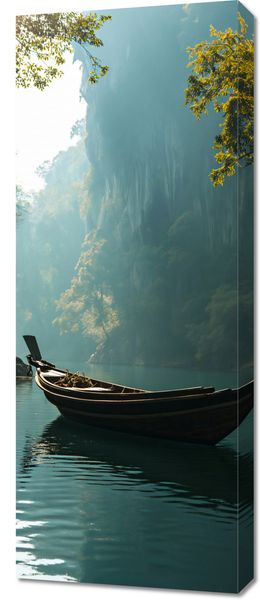 Obraz 40x100cm Samotność na Tafli zdjęcie 1