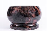 Elegancka Misa Na Cmentarz Misa na Pomnik Pomarańczowa (Aurora) 25cm