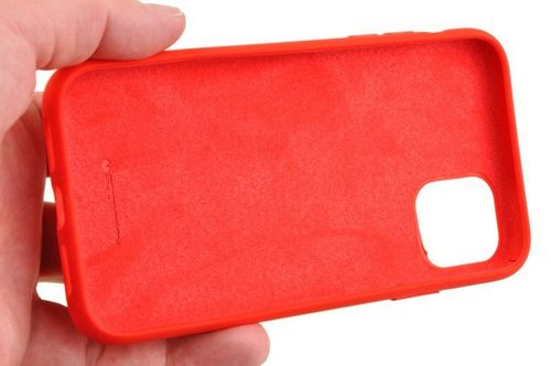 Etui Mercury Goospery Silicone do iPhone 11 czerwony na Arena.pl
