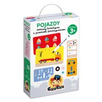 CZUCZU POJAZDY ZABAWY Z PISAKIEM ZMAZYWAKIEM 77356