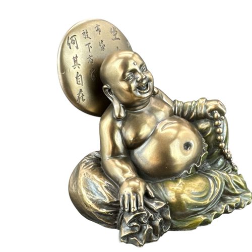 Radosny siedzący budda  Veronese WU75281A4 na Arena.pl