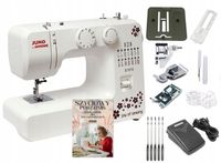 REWELACYJNA domowa Maszyna do Szycia JANOME JUNO E1015 + GRATIS PORADNIK