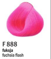 Allwaves Cream Color farba do włosów, koloryzacja trwała, 100 ml F888 fuksja