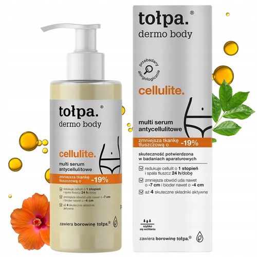 Multi Serum Ujędrniające Antycellulitowe Spalacz Tłuszczu 250ml Praktyczne na Arena.pl