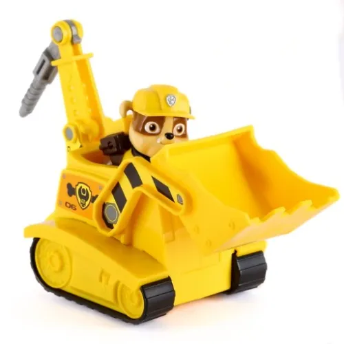 PSI PATROL RUBBLE FIGURKA POJAZD SPYCHACZ BULDOŻER na Arena.pl