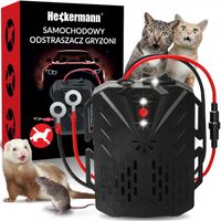 ODSTRASZACZ SAMOCHODOWY ULTRADŹWIĘKOWY GRYZONI KOTY SZCZURY KUNY MYSZY 2w1