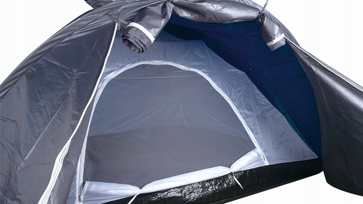Namiot IGLO kempingowy z przedsionkiem trzyosobowy moskitiera WODOODPORNY zdjęcie 9